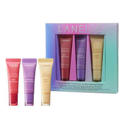 ON-THE-GLOW BALM TRIO (SET DE BÁLSAMOS PARA LABIOS)